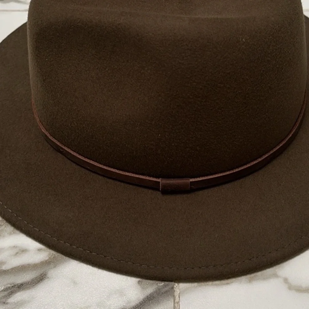 Chic Brown Women's Fedora Hat - Picture 6 of 14